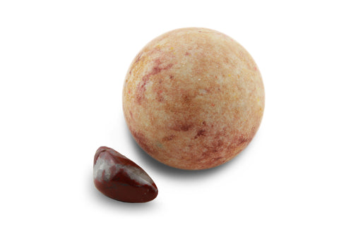 MERCURY VIRGO RED JASPER BATH BOMB (Yuzu)